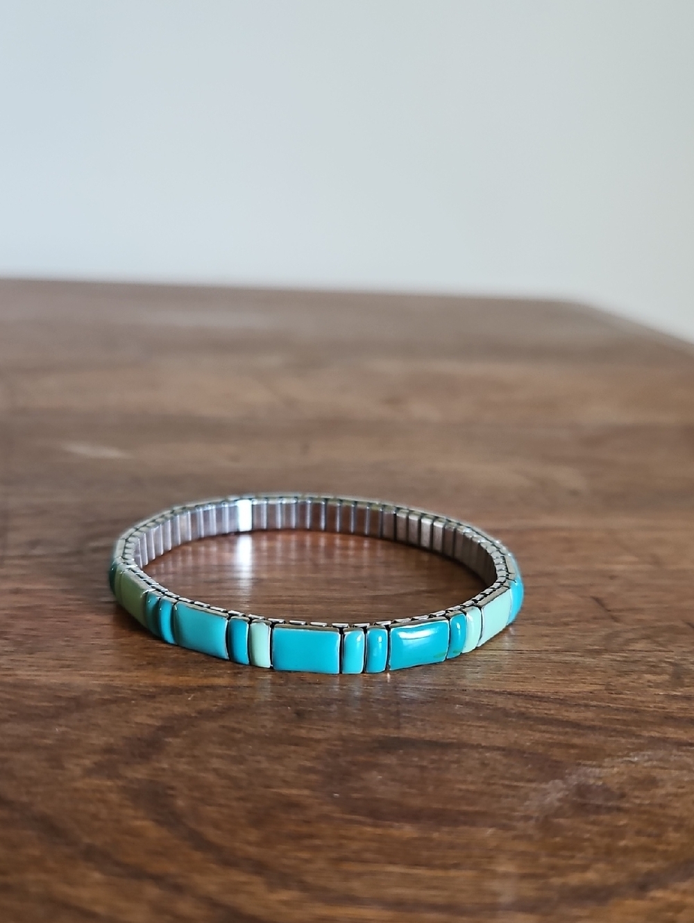 Teal Stretch Bracelet